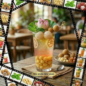 TRÀ NHÃN SEN VÀNG